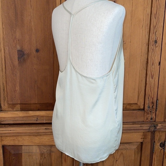 NWT Mango Satin Effect Viscose Sage Tank Camisole Blouse Sz. MD - Picture 15 of 16